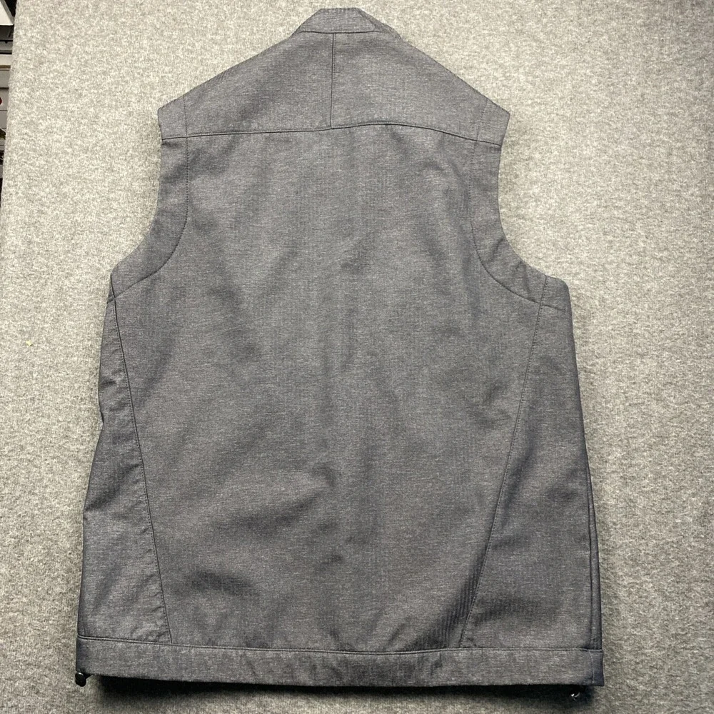 Panhandle Tuf Cooper Performance Vest Men's Large Gray Full Zip Pockets Outdoor